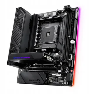ASUS ROG Crosshair VIII Impact Moederbord AM4 WiFi 6 USB 3.2 — miniatuur 9