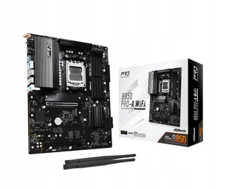 ASROCK Moederbord AMD AM5 B850 Pro-A WiFi Gaming — miniatuur 1