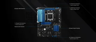 ASROCK Moederbord AMD AM5 B850 Pro-A WiFi Gaming — miniatuur 4