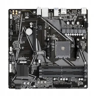 GIGABYTE B550M K Moederbord Ryzen 5000 AM4 DDR4 M.2 USB3.2 PCIe4.0 — miniatuur 4