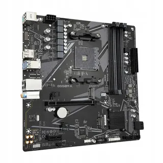 GIGABYTE B550M K Moederbord Ryzen 5000 AM4 DDR4 M.2 USB3.2 PCIe4.0 — miniatuur 3