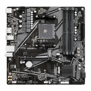 GIGABYTE B550M K Moederbord Ryzen 5000 AM4 DDR4 M.2 USB3.2 PCIe4.0 — miniatuur 2