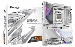 GIGABYTE X870E AORUS Master X3D Ice Moederbord Ryzen 9000 WiFi 7 DDR5