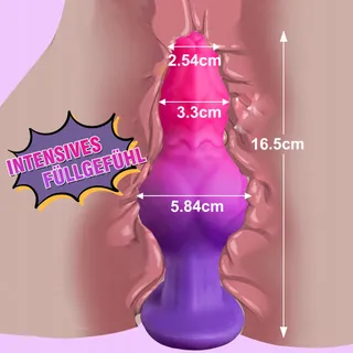 MONSTER FANTASY Anale Dildo XXL Siliconen Plug Voor Koppels — miniatuur 3