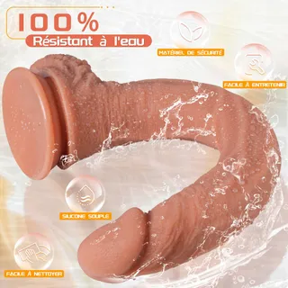 XXL Realistische Siliconen Dildo 44cm — miniatuur 7