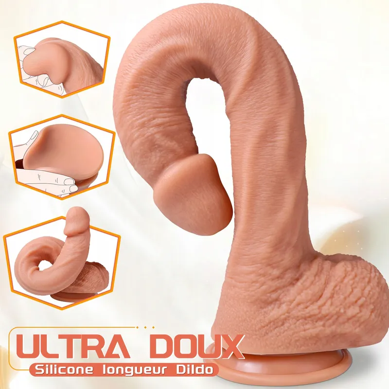 XXL Realistische Siliconen Dildo 44cm — foto 6
