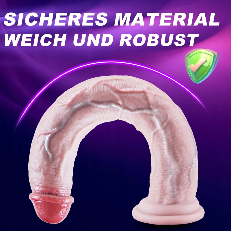 Gigantische Realistische Siliconen Dildo 42cm Sterke Zuignap — foto 2