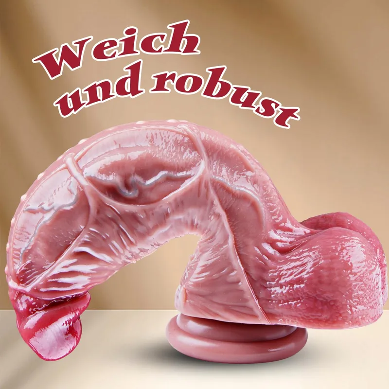 XXL Siliconen Dildo met Zuignap voor Ervaren Gebruikers — foto 2