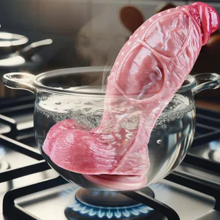 XXL Siliconen Dildo met Zuignap voor Ervaren Gebruikers — miniatuur 5