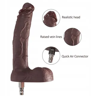 REALISTISCHER Dildo 23cm Siliconen voor Sekstoestellen Volwassenen — miniatuur 3