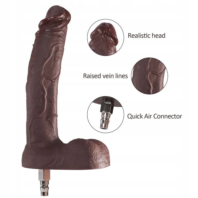 REALISTISCHER Dildo 23cm Siliconen voor Sekstoestellen Volwassenen — foto 3