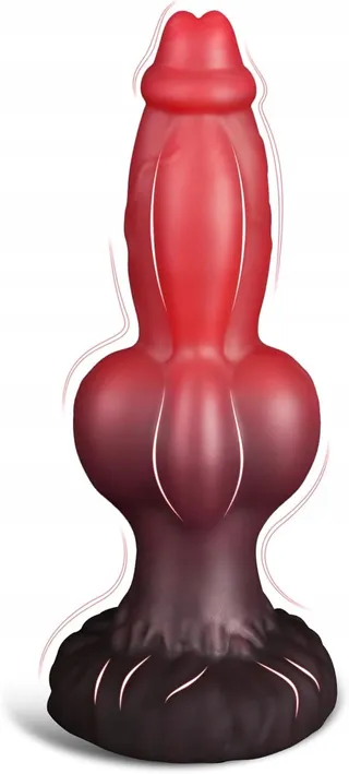 KNOT Dildo Monster 21.8cm Silicone Sterke Zuignap Realistisch — miniatuur 1