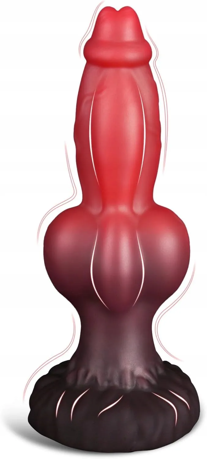 KNOT Dildo Monster 21.8cm Silicone Sterke Zuignap Realistisch — foto 1
