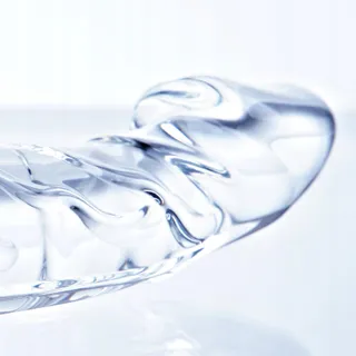 Glazen Realistische Dildo 21cm Siliconen Zuignap Koppels — miniatuur 6