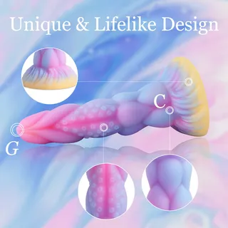 REALISTISCHER Monster Silicone Dildo Enorme Anale Dildo Met Zuignap — miniatuur 2