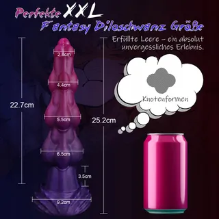 Monster Dildo XXL Paard 3 Knopen Sterke Zuignap Anaal Fantasy — miniatuur 2