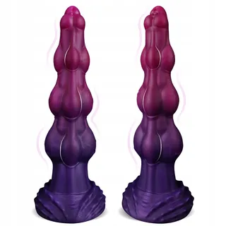 Monster Dildo XXL Paard 3 Knopen Sterke Zuignap Anaal Fantasy — miniatuur 8