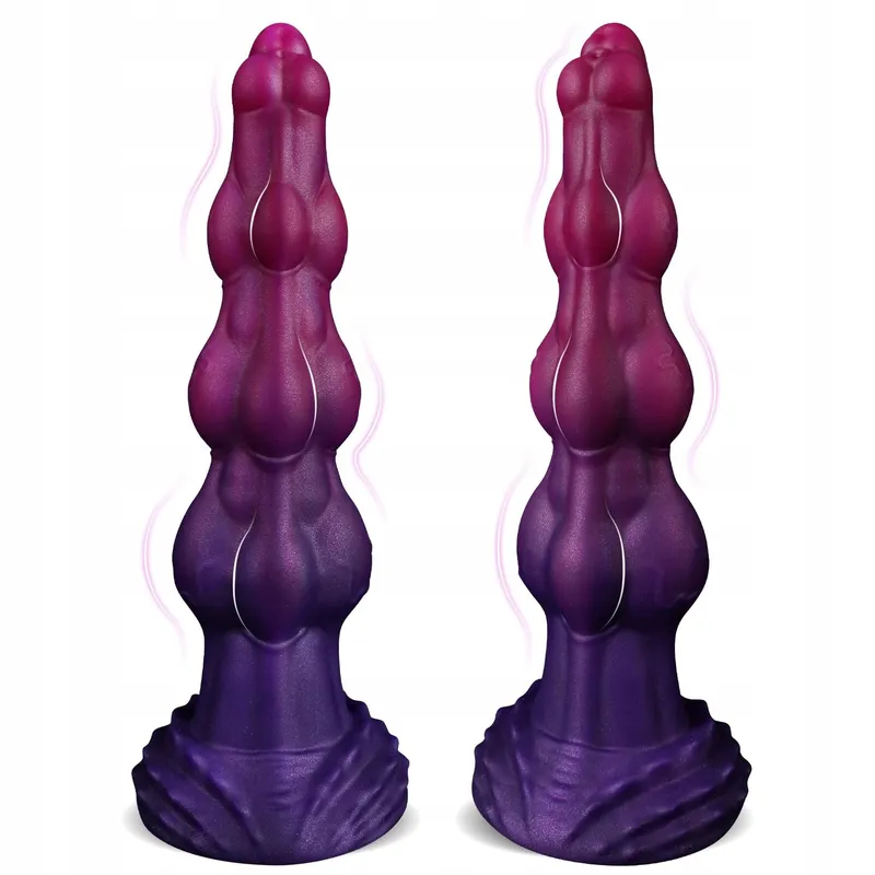 Monster Dildo XXL Paard 3 Knopen Sterke Zuignap Anaal Fantasy — foto 8