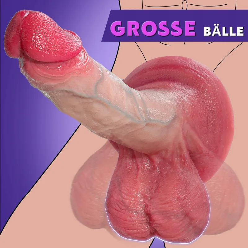 REALISTISCHER DILDO Erotisch Speelgoed 23,8cm — foto 7