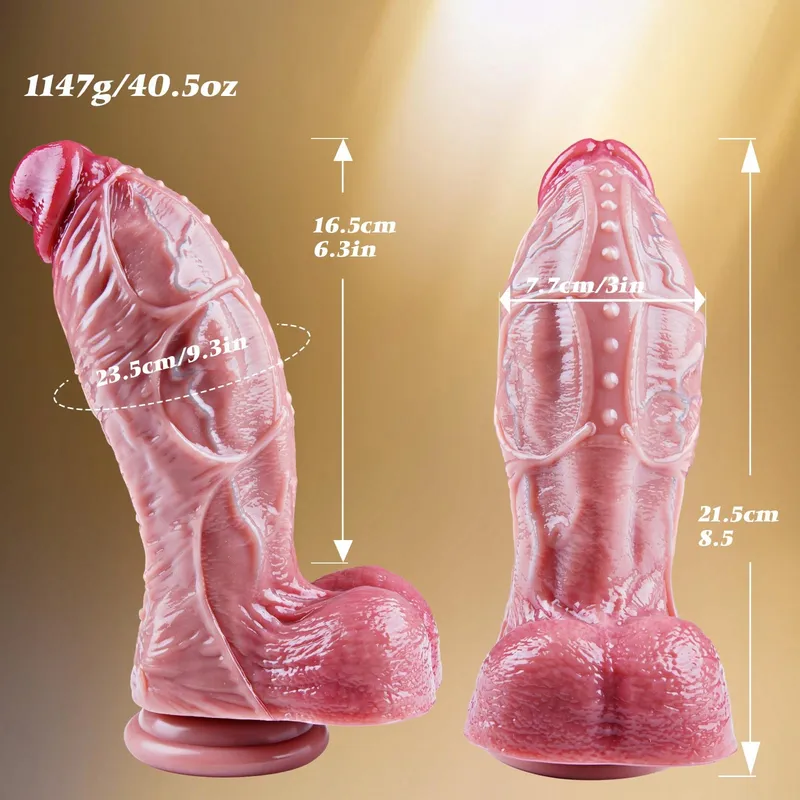 DILDO KING Grote Realistische Siliconen Dildo Zuignap Paren — foto 7
