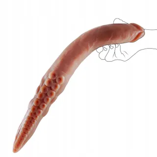 SHKANLA Siliconen Dildo 42cm Realistisch Tentakel Koppels Singles — miniatuur 4