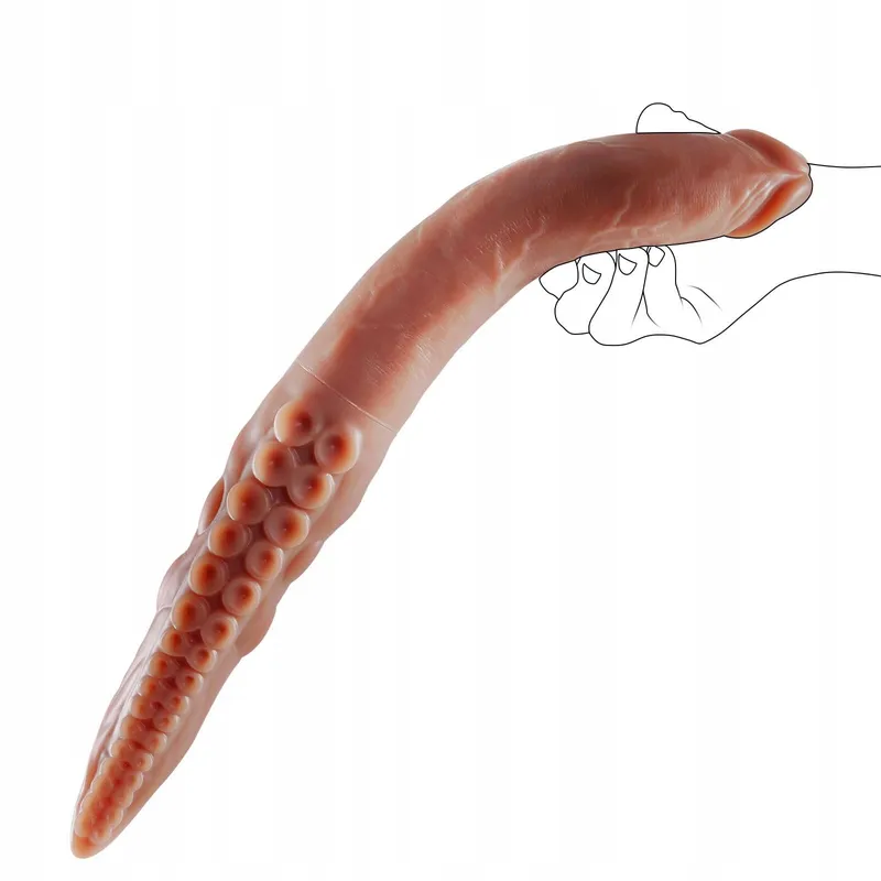SHKANLA Siliconen Dildo 42cm Realistisch Tentakel Koppels Singles — foto 4