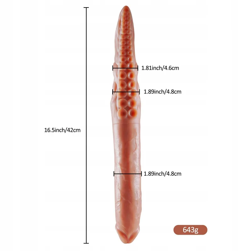 SHKANLA Siliconen Dildo 42cm Realistisch Tentakel Koppels Singles — foto 2