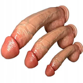 KUAECR Realistische Siliconen Dildo Grote Zuignap Vrouwen Mannen — miniatuur 1