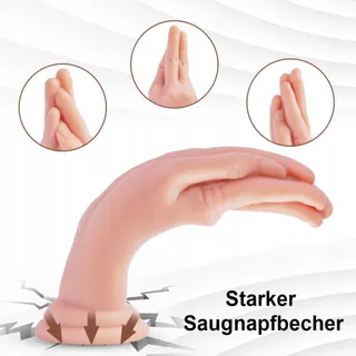 REALISTISCHER Siliconen Dildo 24cm met Zuignap — miniatuur 3
