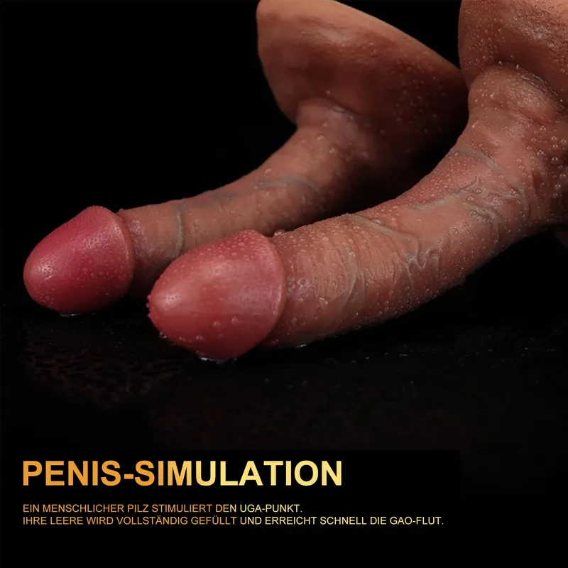 CHICLSQ Realistische Siliconen Dildo Met Sterke Zuignap — foto 3
