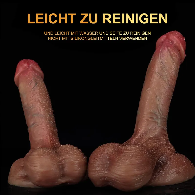 CHICLSQ Realistische Siliconen Dildo Met Sterke Zuignap — foto 4