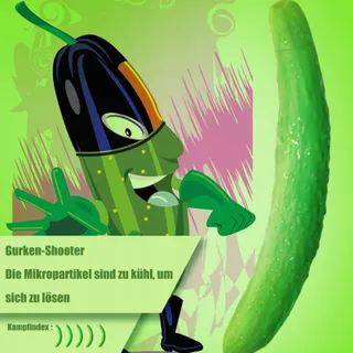 Komkommer Dildo Vibrator G-Punt 26cm 10 Trilstanden — miniatuur 2