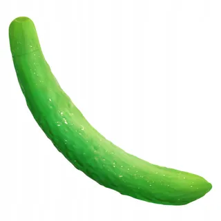 Komkommer Dildo Vibrator G-Punt 26cm 10 Trilstanden — miniatuur 1