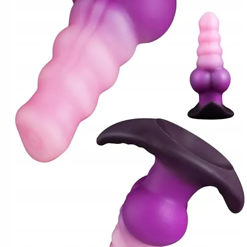Fantasy Monster Siliconen Anaalplug XL met Zuignap — foto 7
