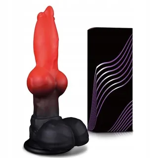 MONSTER DILDO Realistische Siliconen Analplug Zuignap Paren — miniatuur 7