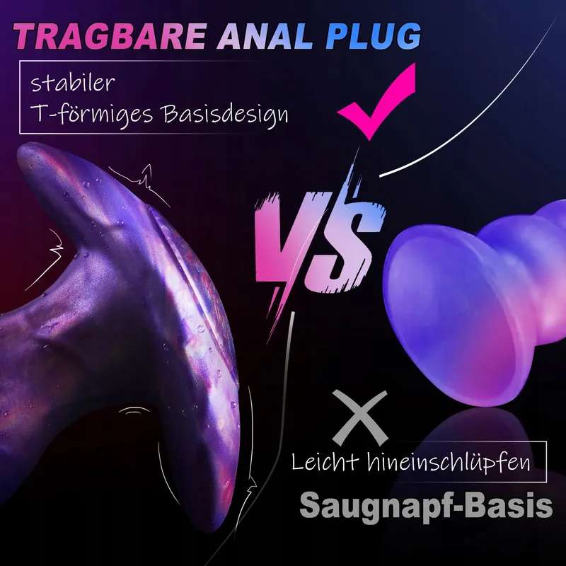XXL Silicone Dildo T-Basis Mannen Vrouwen Analplug — foto 4