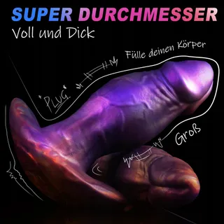 XXL Silicone Dildo T-Basis Mannen Vrouwen Analplug — miniatuur 5