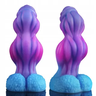 FANTASY KNOT Dildo XXL Alien Siliconen Analplug Paren — miniatuur 7