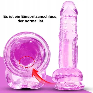 ROSA Realistische Dildo 21cm Met Zuignap Voor Beginners — miniatuur 5