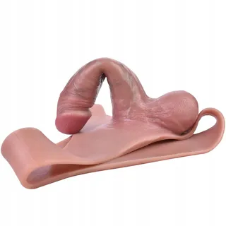 YOUXCLIAN Realistische Siliconen Strap-on Dildo Met Testikels — miniatuur 2