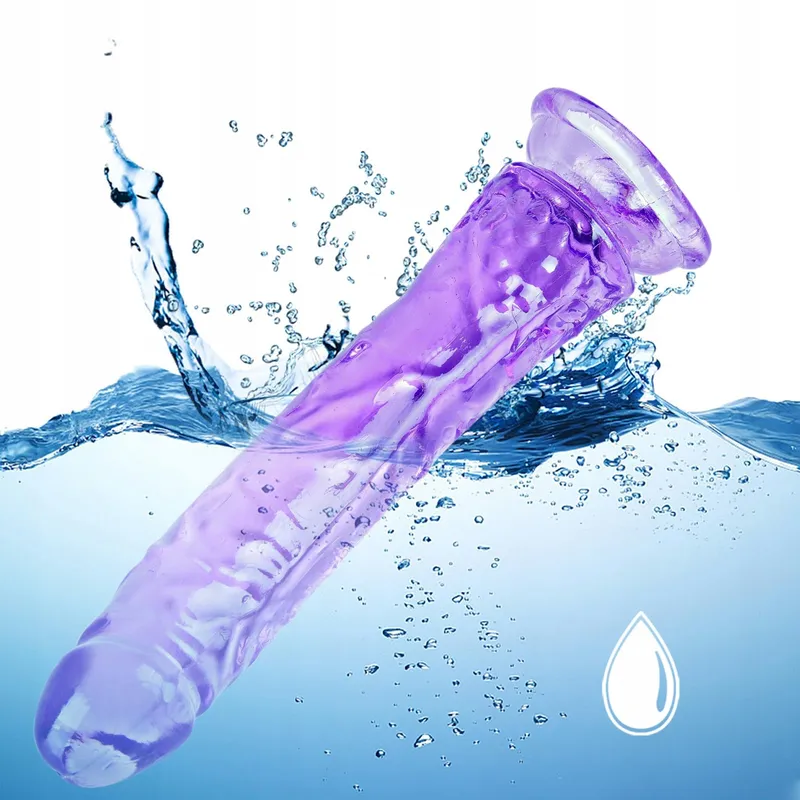 Paarse Dildoset 16,5-24,5cm met Zuignap Beginners — foto 4