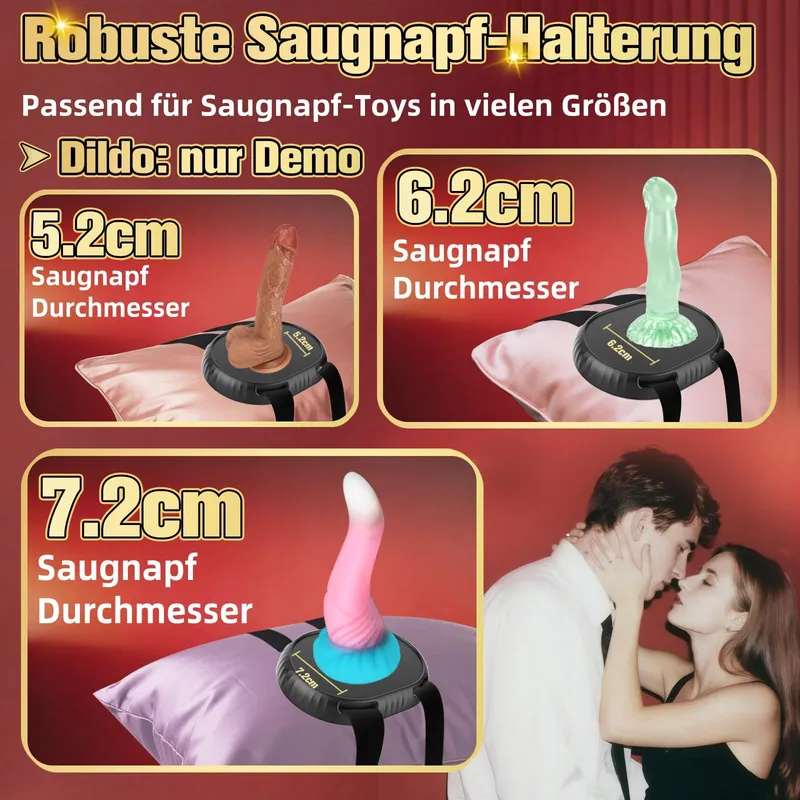 YQLOVE Dildohouder met Zuignap Verstelbare Banden voor Meubels — foto 4