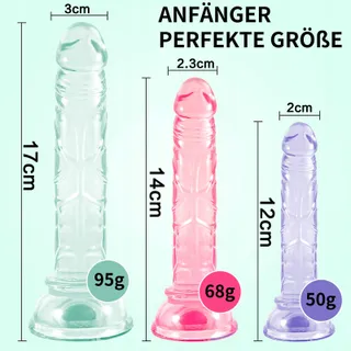 YIVANS Anale Dildo Set Siliconen Beginners Prostaatmassage — miniatuur 2