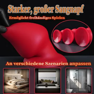 LEYUYE Grote Anale Plug Analdildo Zuignap XXL — miniatuur 5
