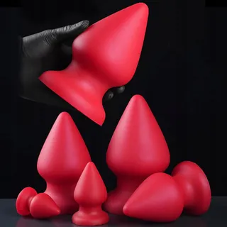 LEYUYE Grote Anale Plug Analdildo Zuignap XXL — miniatuur 9
