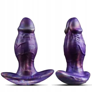 LARGE Siliconen Grote Anale Plug Dildo Realistisch Zachte Trainer — miniatuur 8