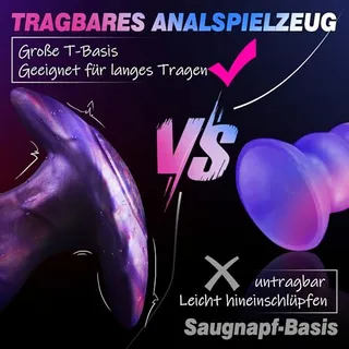 LARGE Siliconen Grote Anale Plug Dildo Realistisch Zachte Trainer — miniatuur 3