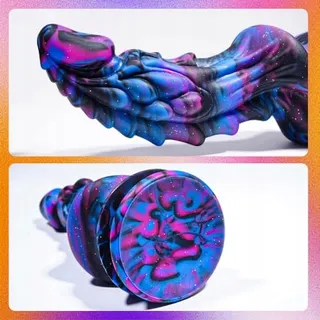 MONSTER Siliconen Dildo 22cm Realistisch met Zuignap Prostaatmassage — miniatuur 2