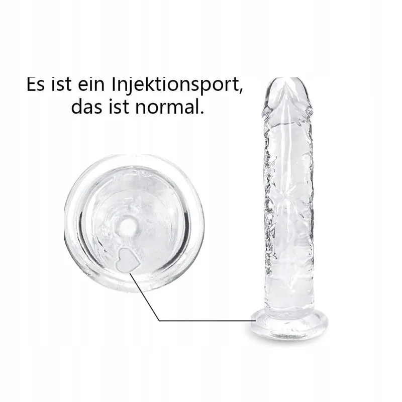 LITTLE TOYS Dildo 18cm Realistisch Zacht Zuignap — foto 5