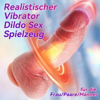 XXL Realistische Vibrator Dildo 21cm Siliconen Zuignap — miniatuur 2